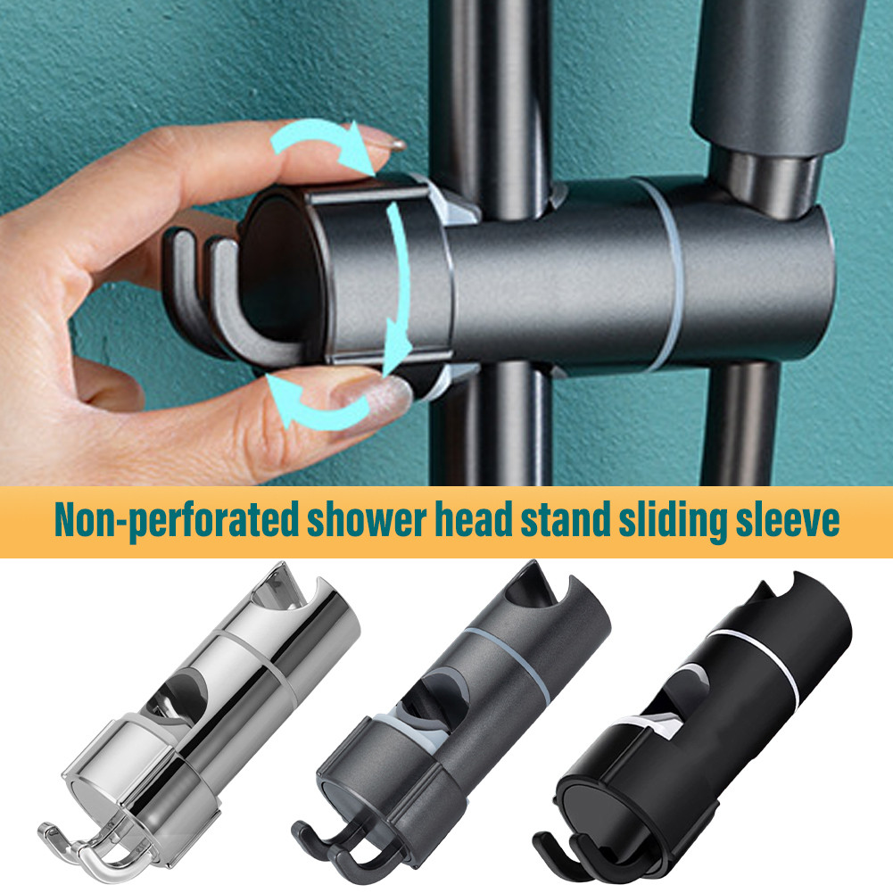 Wall-Mounted Adjustable Shower Head Holder Bracket with Easy Install ...