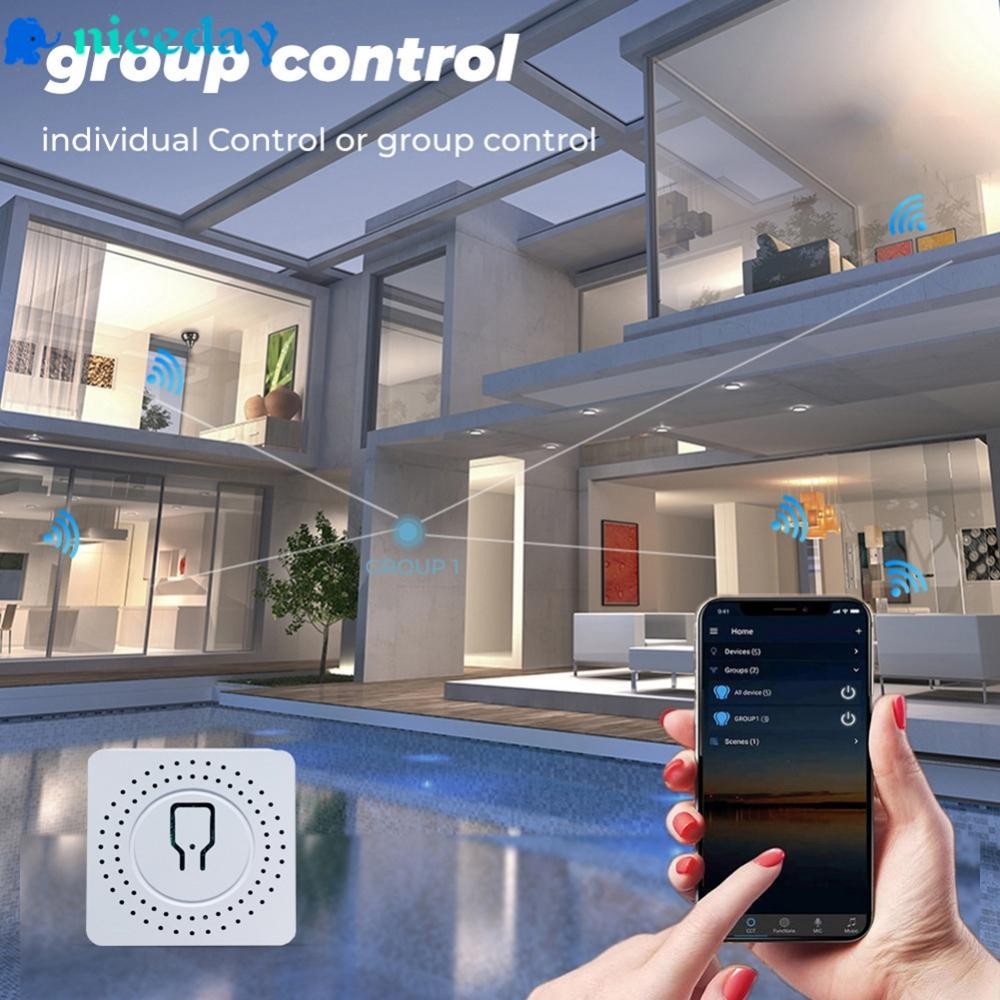 Remote Control Switch 16A Control Switch 2.4GHz WiFi Multiple Device ...