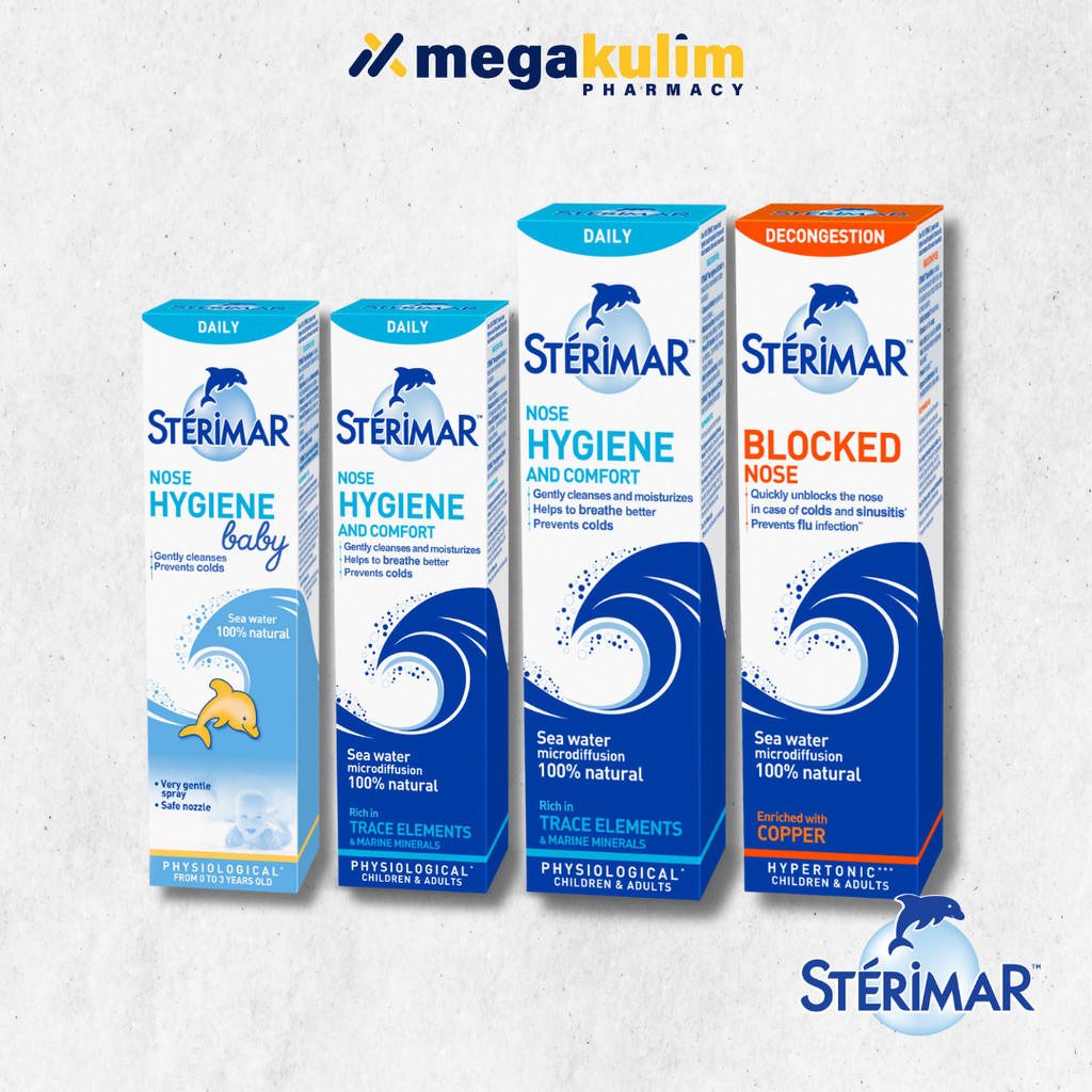 Sterimar Adult Nasal Hygiene (50mL / 100mL) | Shopee Malaysia
