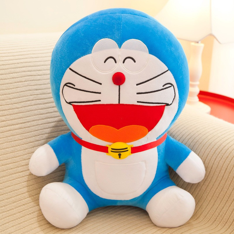 JOJOY Doraemon Cartoon Cute Plush Toy Baby Kid Doll Mainan Anak Patung Plushie Stuffed Toys Birthday Gift Bolster Pillow Shopee Malaysia