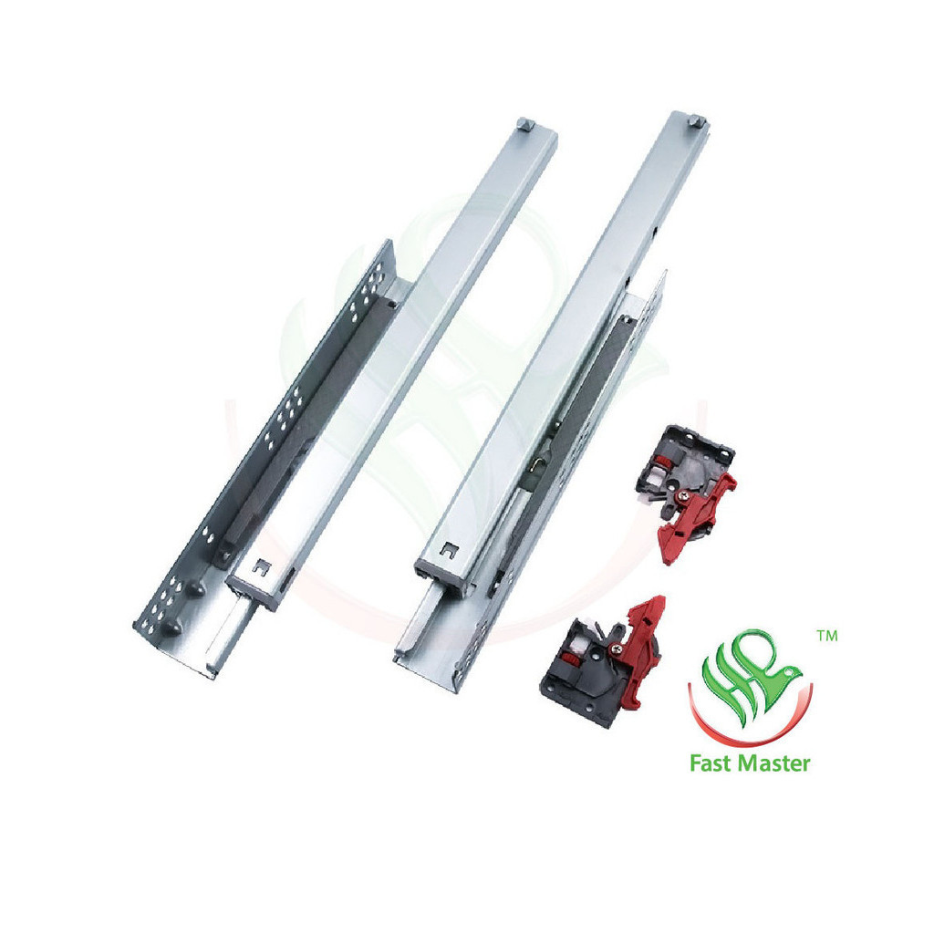 UM505 Undermount Full Extension Drawer Slide Heavy Duty Hidden Drawer ...