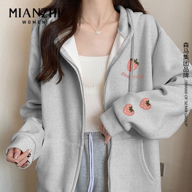 现货现发！可爱慵懒风卫衣女小个子学院风潮流正肩上衣初春韩版