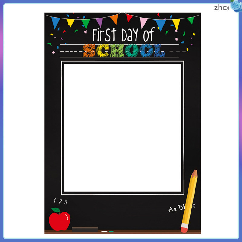 Students Party Photo Props Back-to-school Frame Decor Picture Frames ...