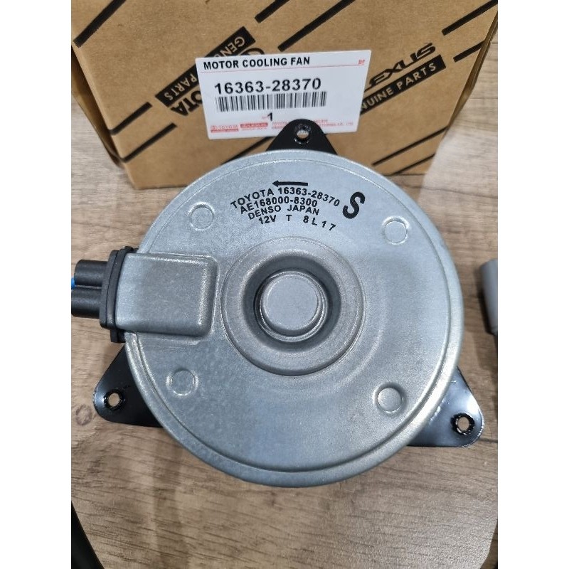 100% GENIUNE TOYOTA ACR50 2.4, ANH20 RADIATOR COOLING FAN MOTOR & AIR ...