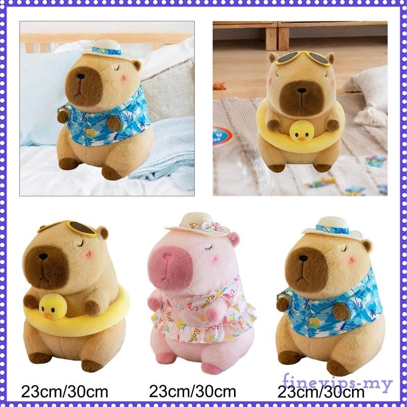 [FinevipsMY] Soft Capybara Toy Simulation Cute Capybara Doll Car ...