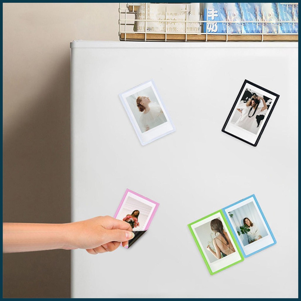 Fridge Magnetic Frame Small Photo Frame Refrigerator Sticker Magnetic ...