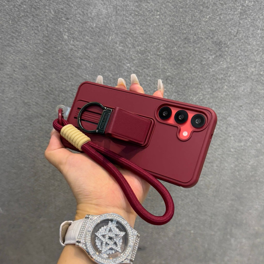 Folding stand metal D-buckle ring suitable for Samsung Galaxy S25 s24 ...
