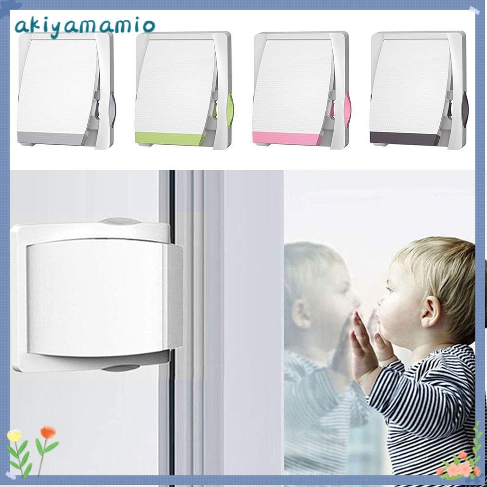 AKIYAMAMIO Slide Window Locks Kids Home Portable Glass Door Lock ...
