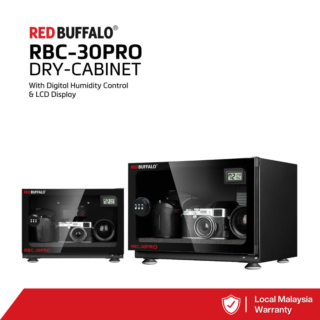 RED BUFFALO RBC-30PRO DRY CABINET WITH LCD DISPLAY COMBINATION LOCK FOR ...