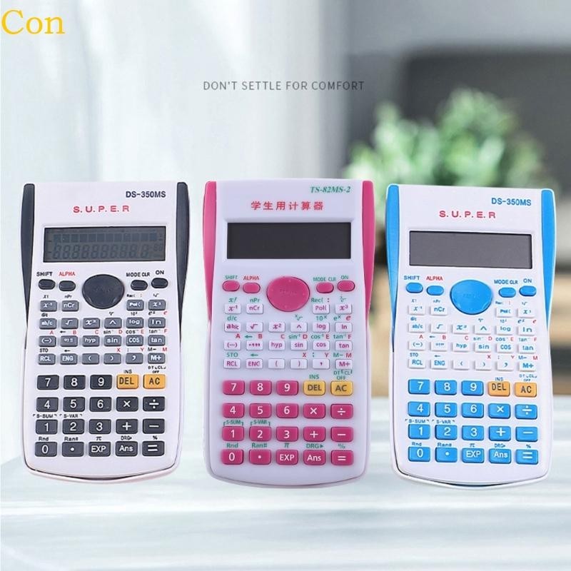 Con 240 Functions Scientific Calculator 82MS Students Mathematics Tool ...