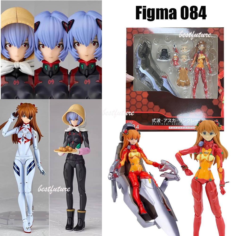 Figma 084 Eva Asuka Langley Action Figure Ei Ayanami Asuka Langley ...