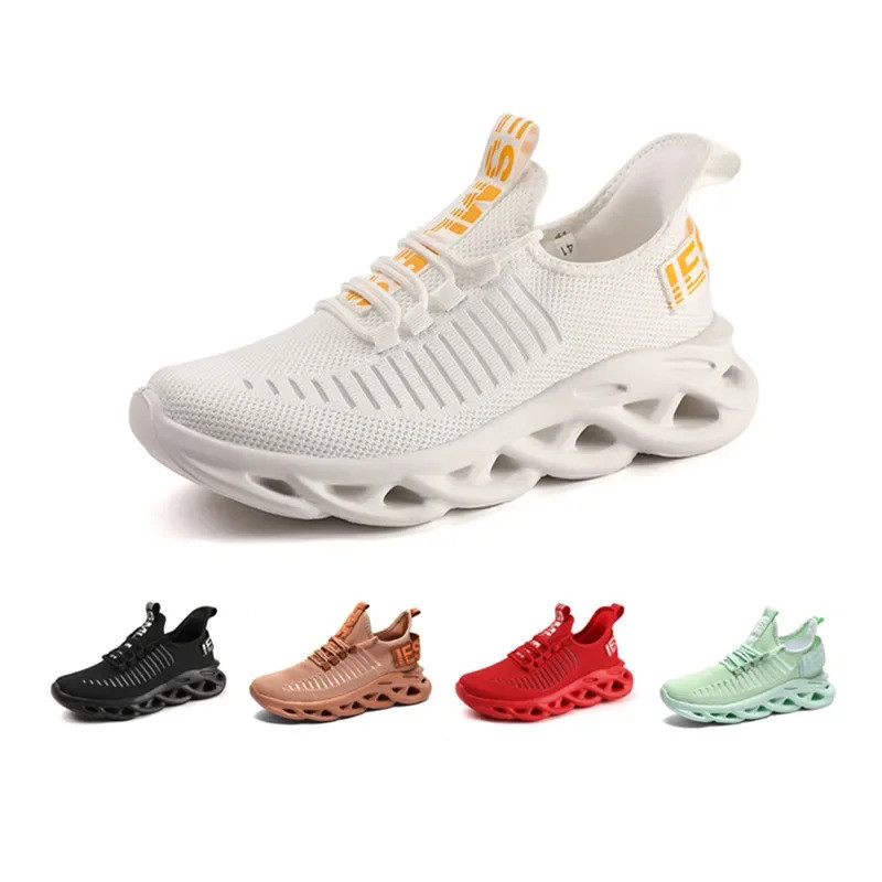 Men s Running Shoes Mesh Knitted Breathable Anti Slippery Ultralight Multicolored Sneakers Male Outdoor Jogging Size 28 48 Shopee Malaysia