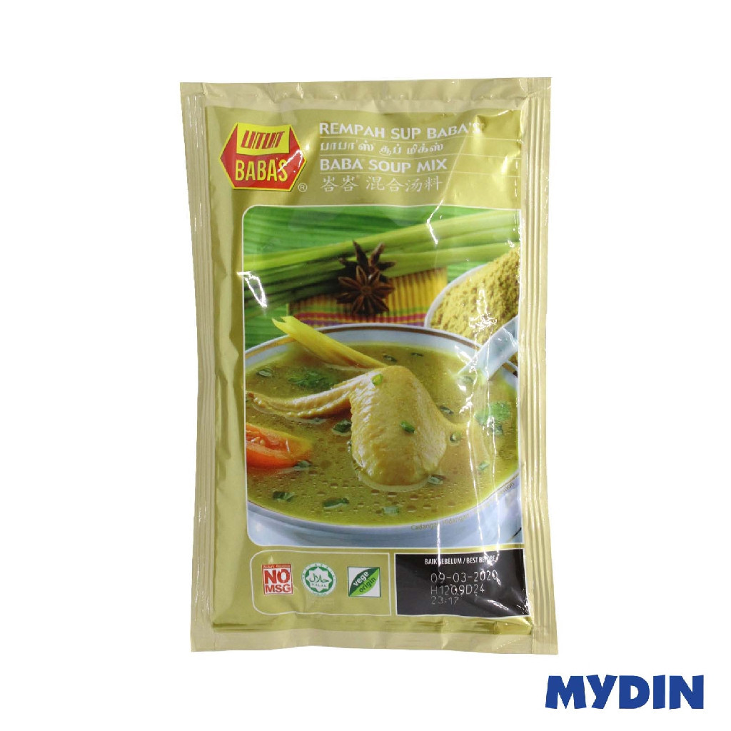 Baba's Soup Mix Powder (125g) | Shopee Malaysia