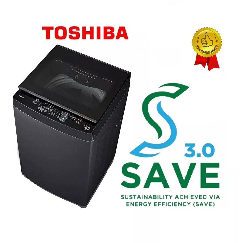 Toshiba Inverter Washing Machine10.5kg AWDUK1150HM / Sharp 10KG