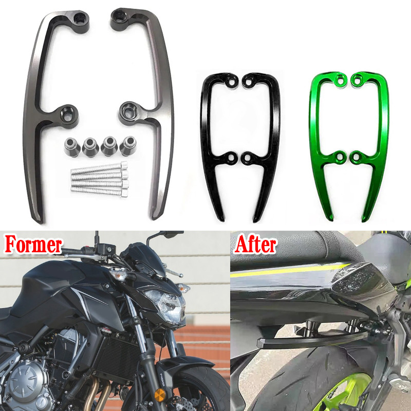 Bobbins Arrière M8 Pour Kawasaki Z650, Ninja 650, Versys 650 (2017-2025) - Supports De Béquille En Aluminium CNC - Protection Moto