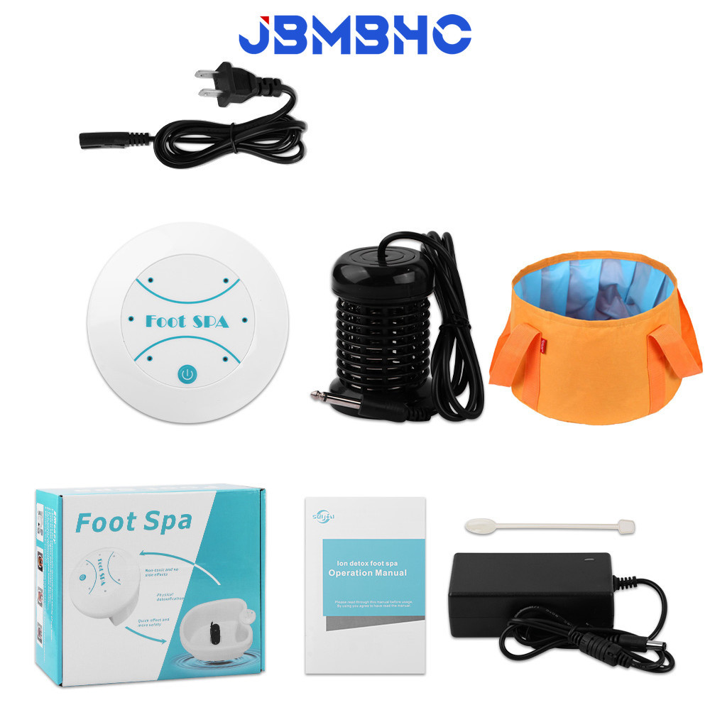 Foot Ionic Detox Baths Machine Feet Spas Cleanse Set Negative Hydrogen ...