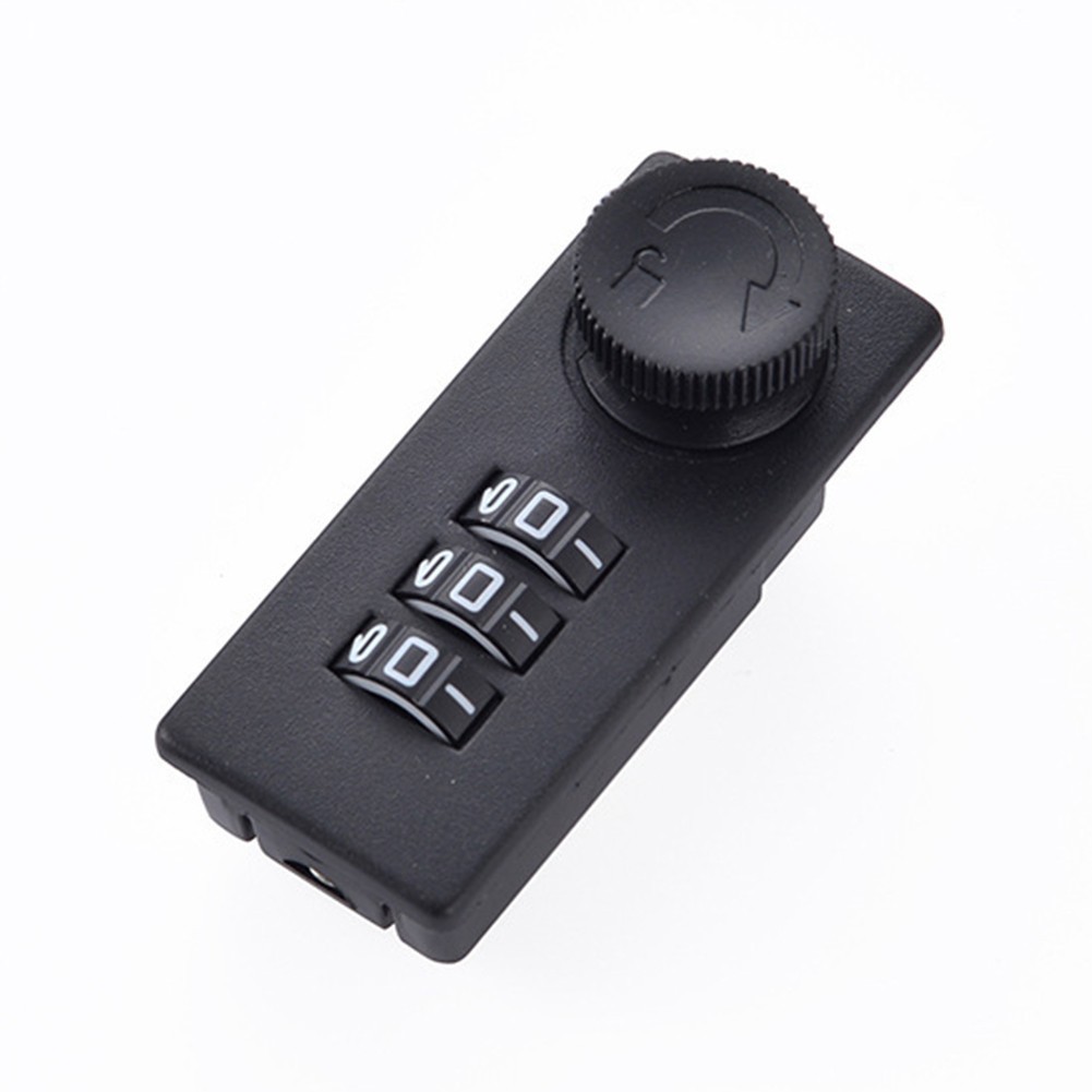 3 Digit Combination Password Drawer Lock Office Cabinet LocksSecurity ...
