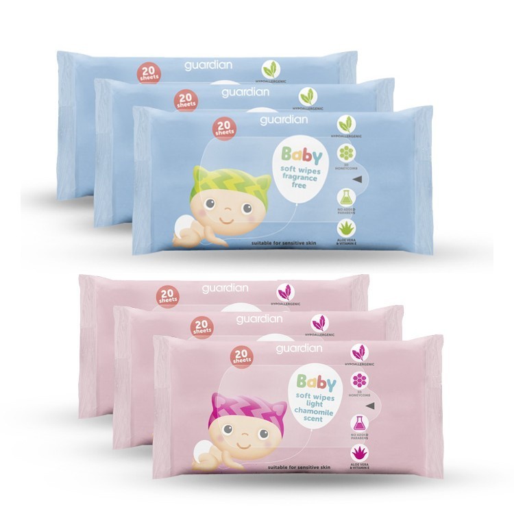 Guardian BABY CARE SOFT WIPES Contents 20 s 90 s TISSUE Wet BABY GUARDIAN Shopee Malaysia