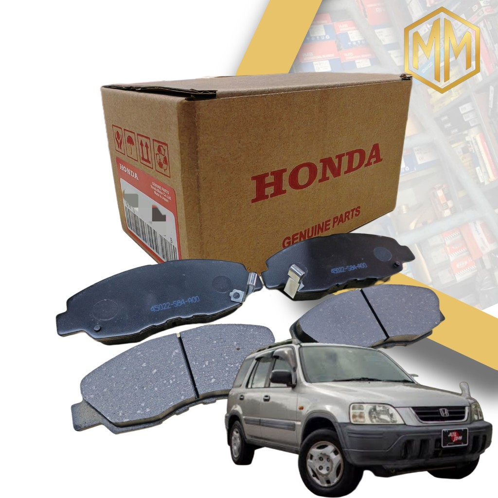 HONDA FRONT REAR DISC BRAKE PAD FOR HONDA CRV S10 1995-2001 CR-V ...