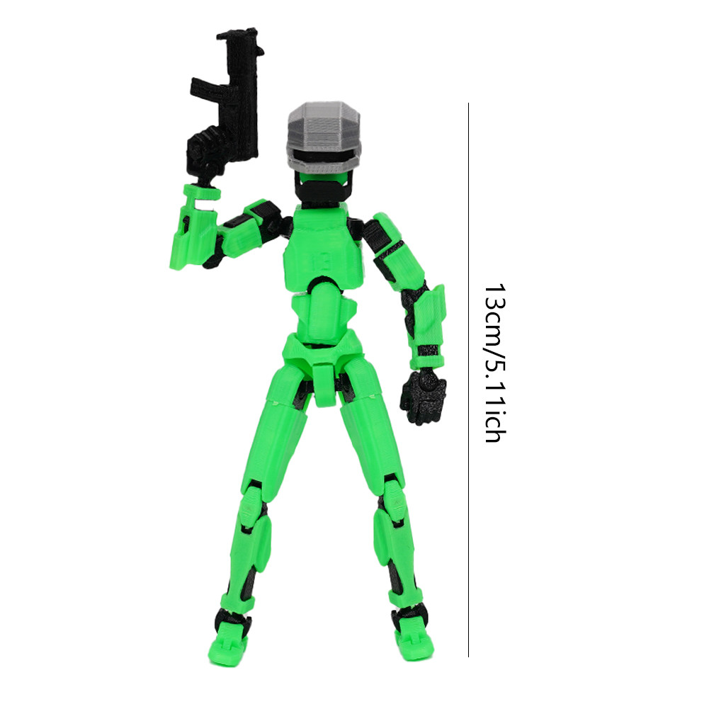 3D Printed Action Figure Action Figure Dummy Desk Decoration for Game ...