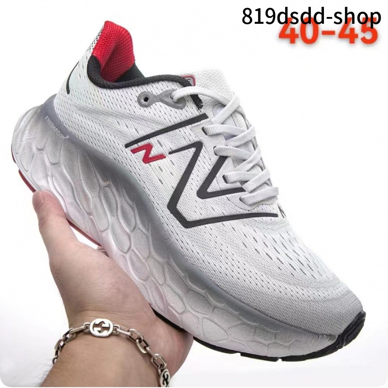 Fresh Foam X more V4 Platform breathable running shoes for men | Shopee ...