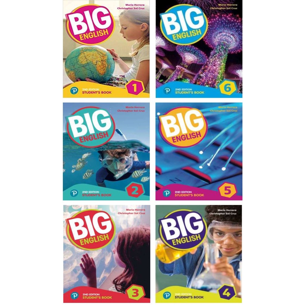 Big English 1 - 6 Student's Book / Workbook (Level 4 Only) American ...