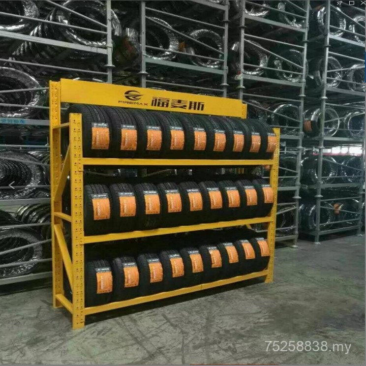 Rak Tayar Tersuai Rak Paparan Tayar Kereta 4S Kedai Tayar Display Stand ...