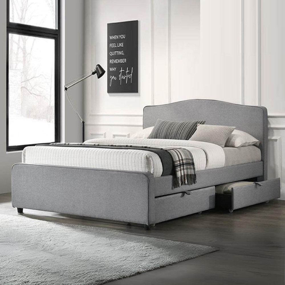 LOFT Living SERENA Queen Size Drawer Storage Bed Frame katil queen ...