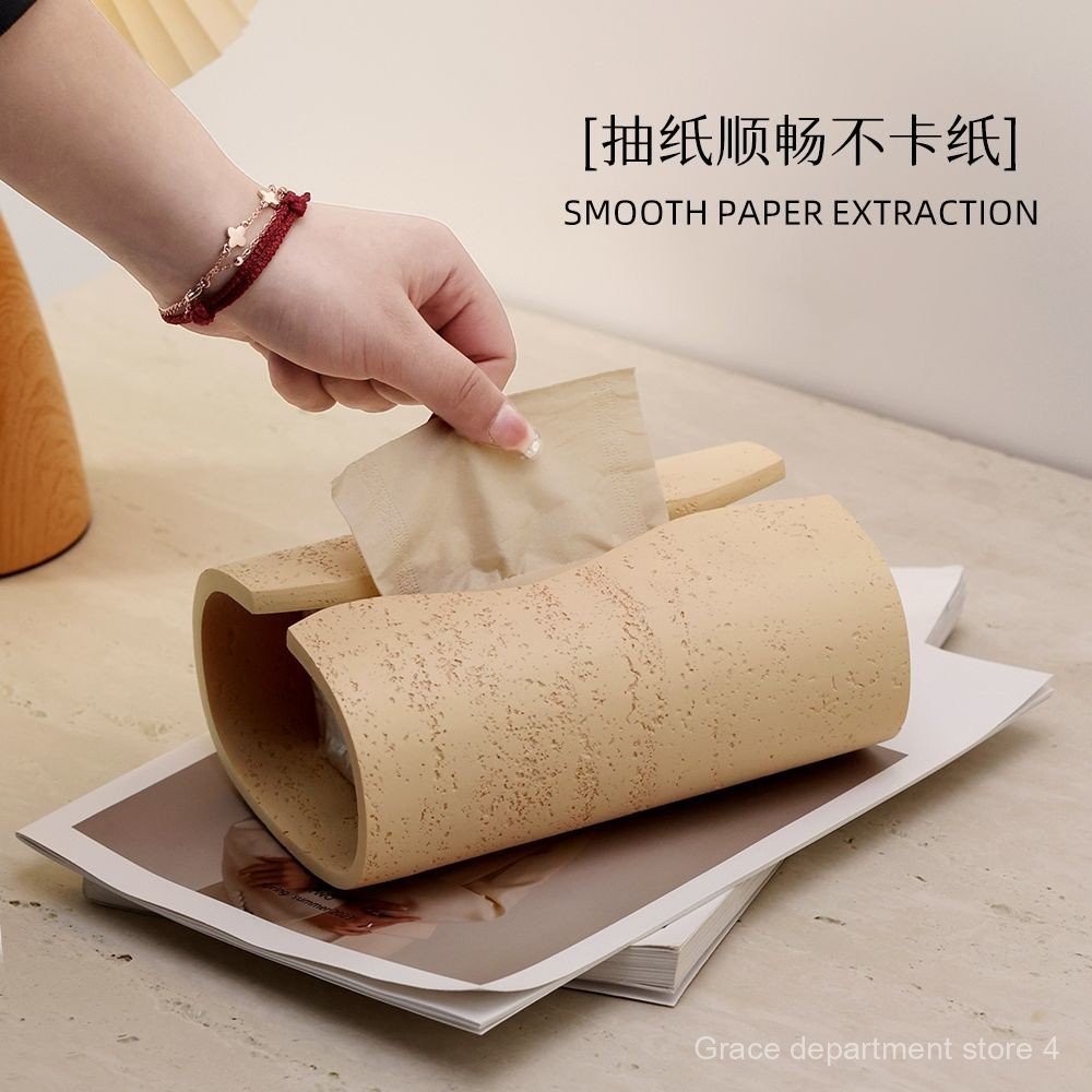 Special Offer New Style Creative Sandstone Tissue Box Living Room High ...