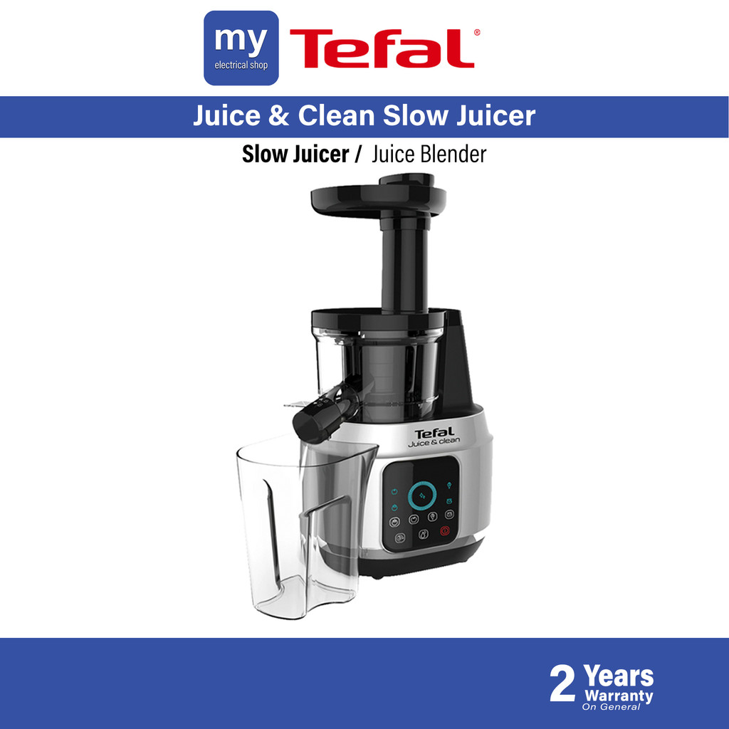 Tefal Juice N' Clean Slow Juicer ZC420E65 ZC420 | Shopee Malaysia