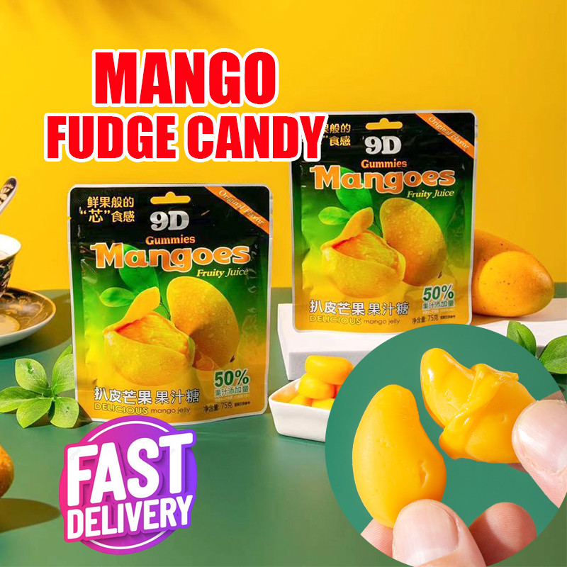 MANGO PUDDING JELLY GUMMY Halal Candy Gummy Gummy Buah Pauh | Shopee ...