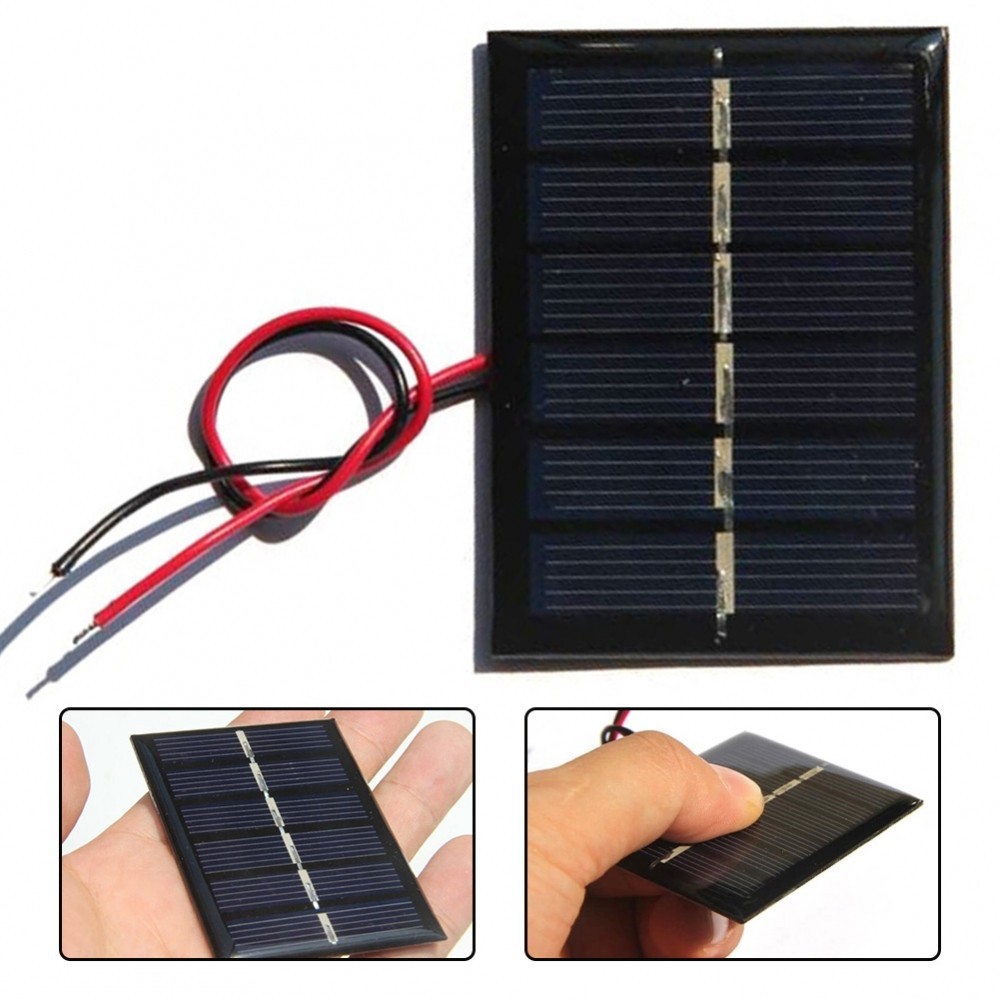 3V Solar Panel Compact Size Durable Lightweight Polycrystalline Silicon ...