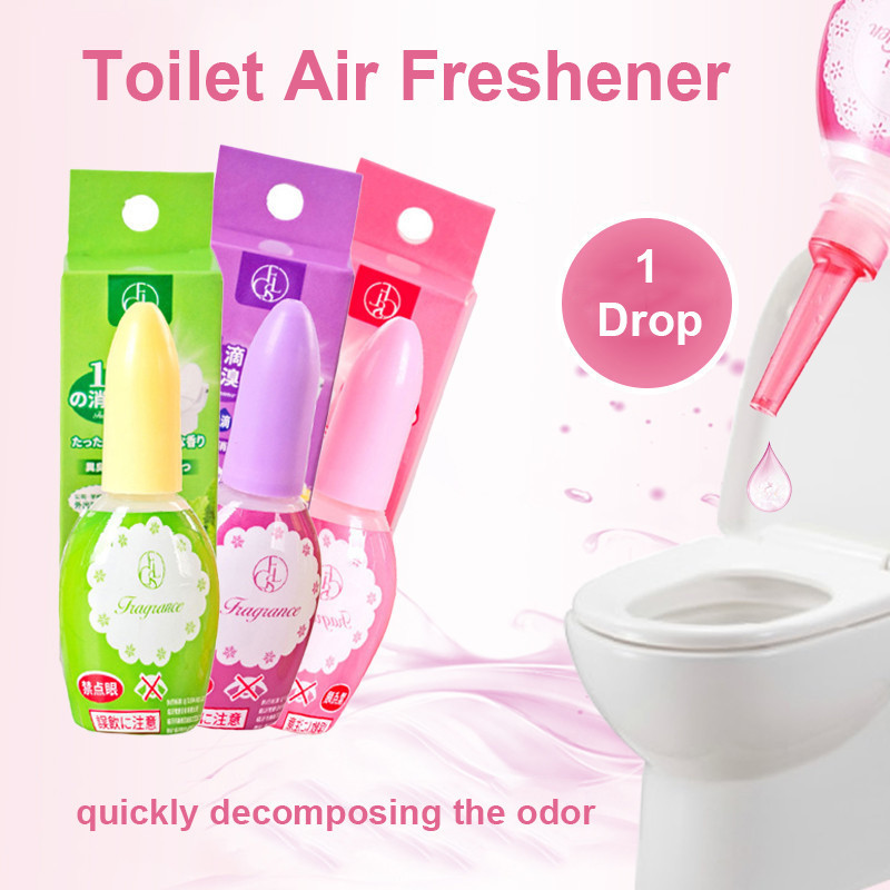 20ML One Drop Toilet Fragrance Bathroom Deodorizing Toilet Deodorizer ...