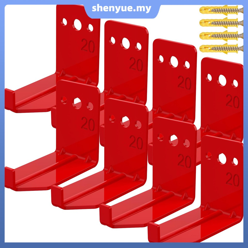 8Pcs Fire Extinguisher Bracket Universal Fire Extinguisher Hook Metal