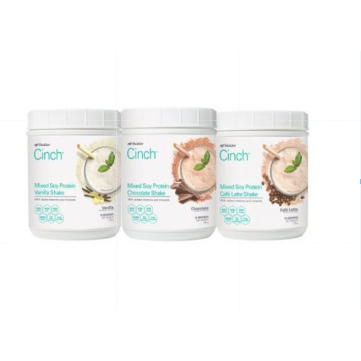 Original Shaklee Life Cinch Mixed Soy Protein Chocolate Shake & cafe ...