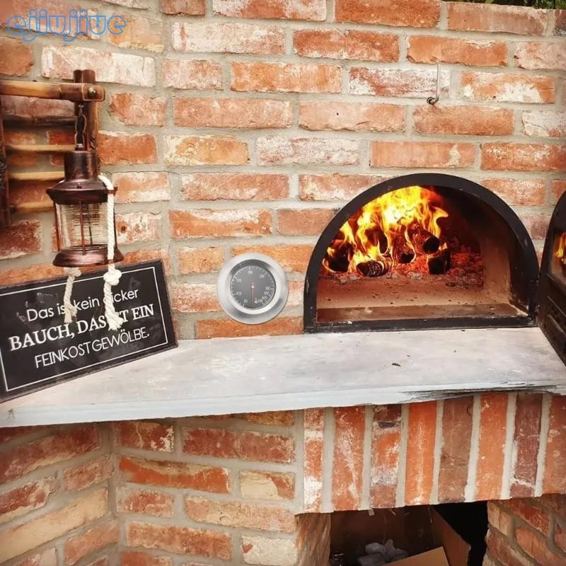 cc BBQ Gauge Stainless Steel Charcoal Grill Smoker Temperature Gauge