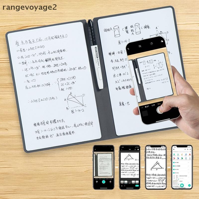 [rangevoyage2] A5 Reusable Whiteboard Notebook Book With Free ...