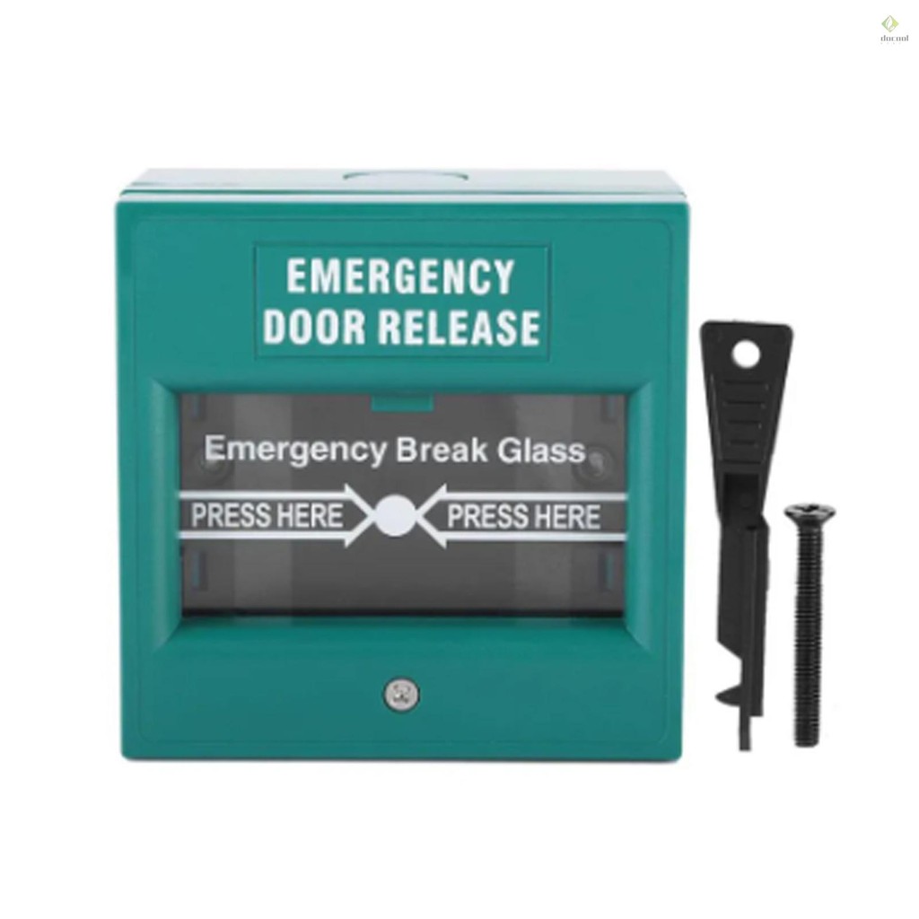 Emergency Door Release Glass Break Alarm Button Fire Alarm Swtich Break