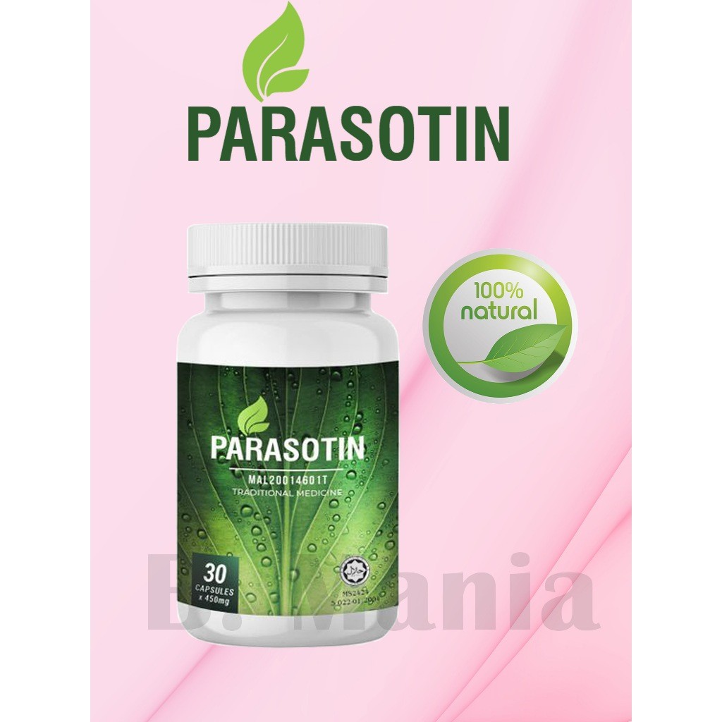 🔔🔔PARASOTIN📢📢100 ORIGINAL💊30 Capsule (With Lowest Price) Shopee Malaysia