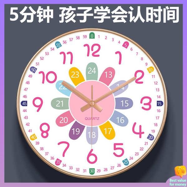 jam dinding besar jam dinding hiasan Bilik kanakkanak pendidikan awal