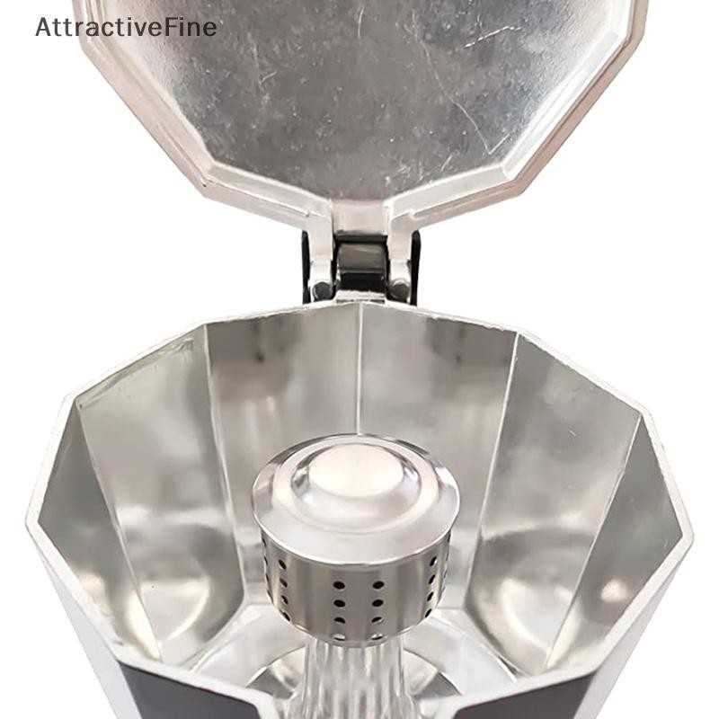[AttractiveFine] Stainless Steel Universal Moka Pot Stovetop Espresso