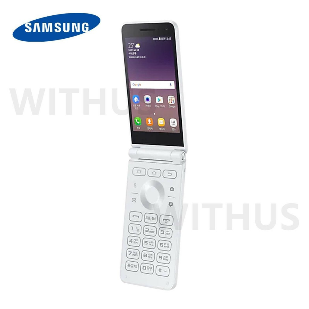 Samsung Galaxy Folder2 White G160N 2GB+32GB 8MP Camera 4G LTE Wifi ...