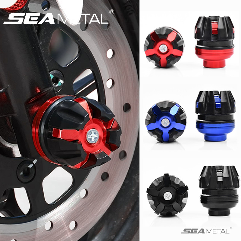 SEAMETAL Universal Front Suspension Protection Cup Frame Slider Falling ...