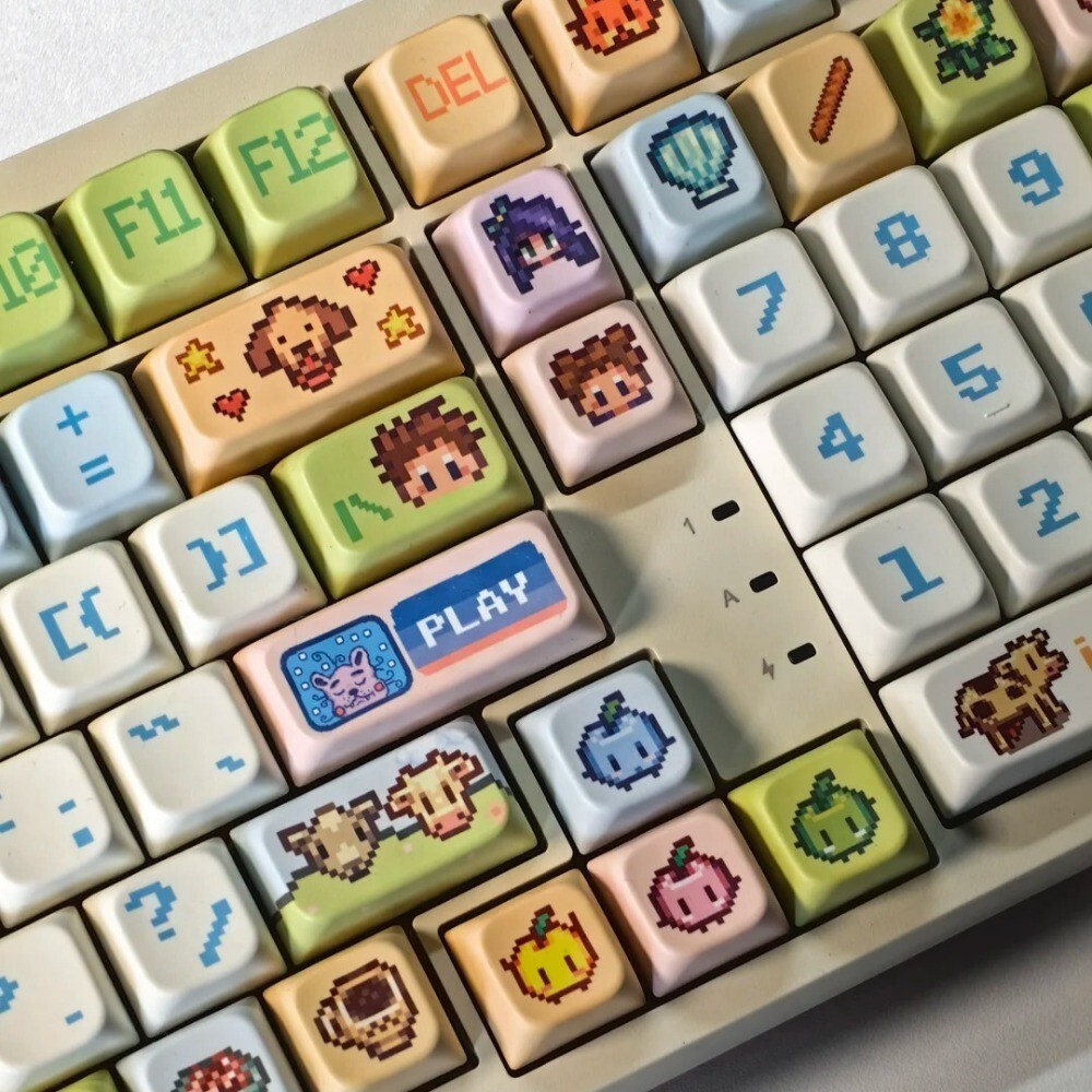 stardew-valley-keycap-mda-profile-142-keys-pbt-dye-sublimation-round