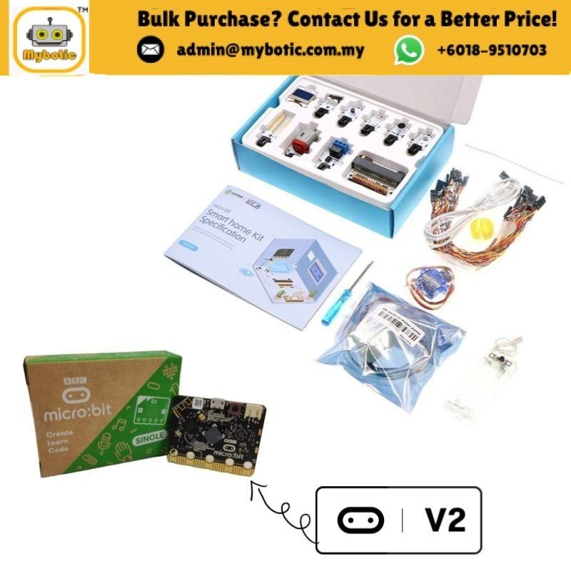 micro:bit Smart Home Kit with micro:bit V2 | Shopee Malaysia