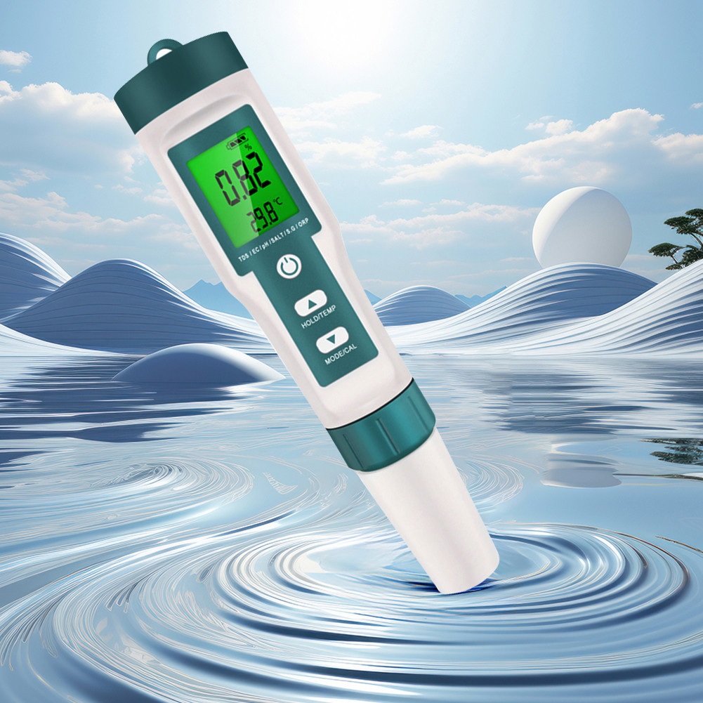 7 in 1 Digital Water Quality Tester Pen TDS/EC/ORP/Salinity/SG ...