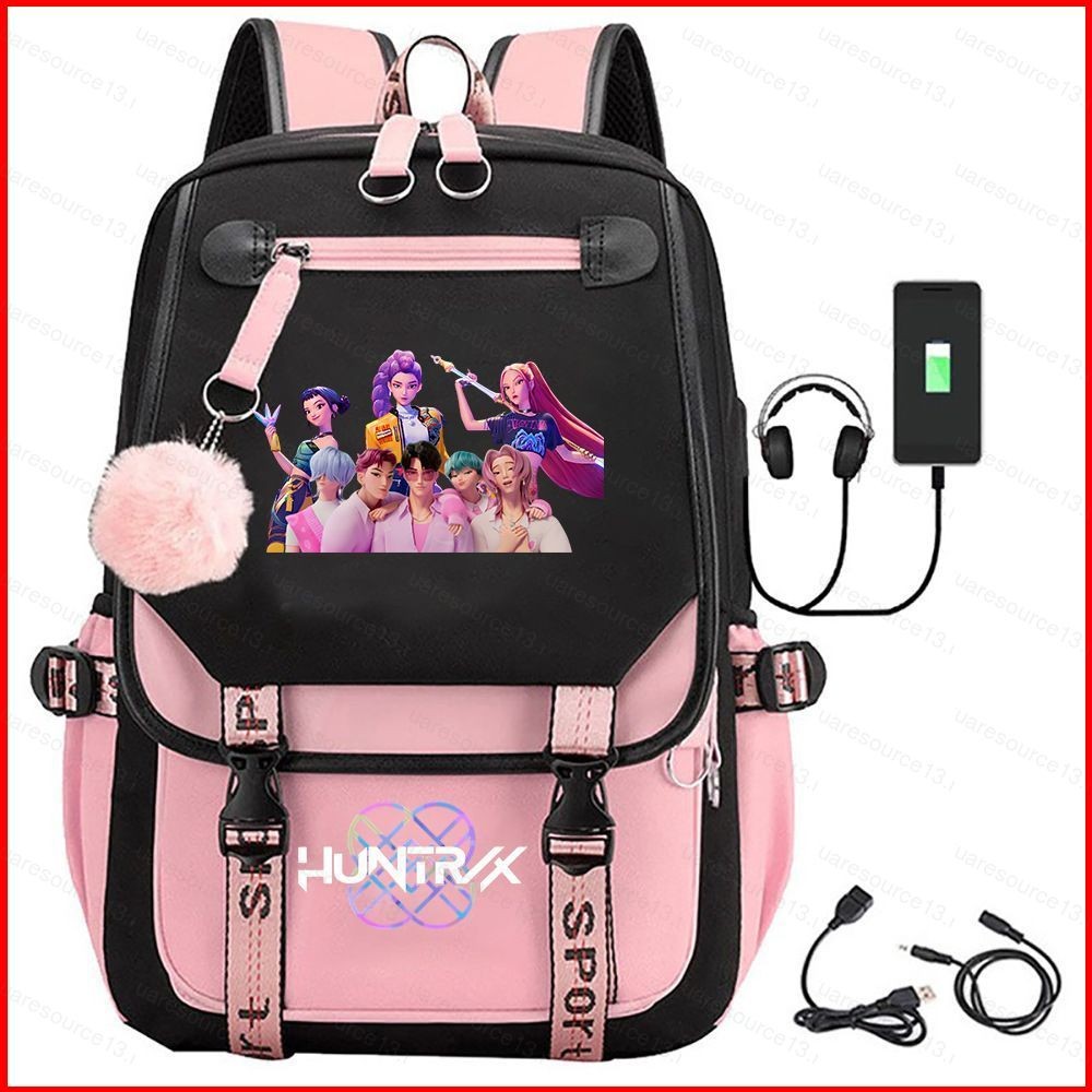BB13 K-Pop Demon Hunters Backpack for Student Large Capacity ...