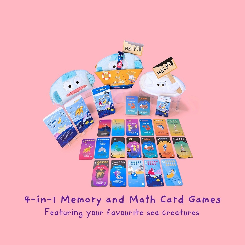Find My Family Memory & Math Games | STEAM Activity | Atom & the Dot ...