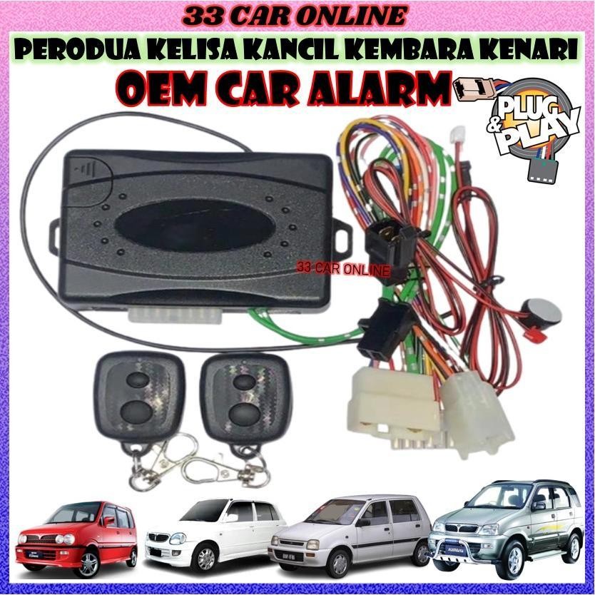 PERODUA KANCIL KELISA KEMBARA KENARI OEM CAR ALARM SECURITY SYSTEM PLUG ...