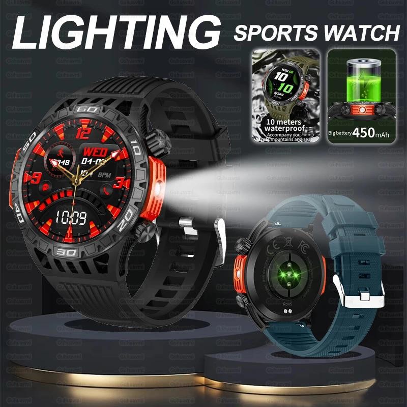 2024 Compass Flashlight Watch Smartwatch 100+ Sports Modes Men Smart ...